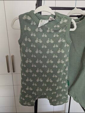4 Pieces Parade Organic Cotton Tank Romper 4 Pieces